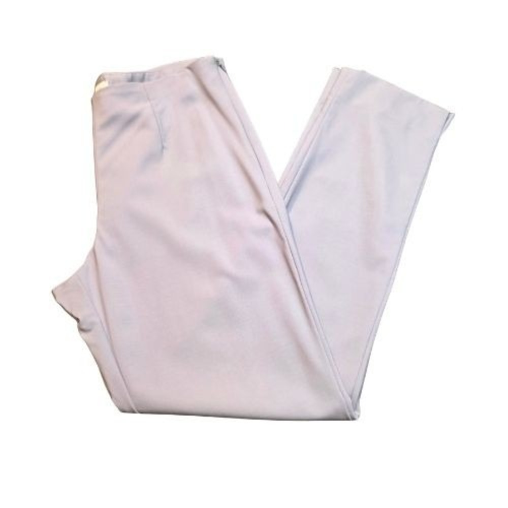 Robert Talbott Lavender Straight Leg Trousers Pastel Dress Pants Women 4 Career